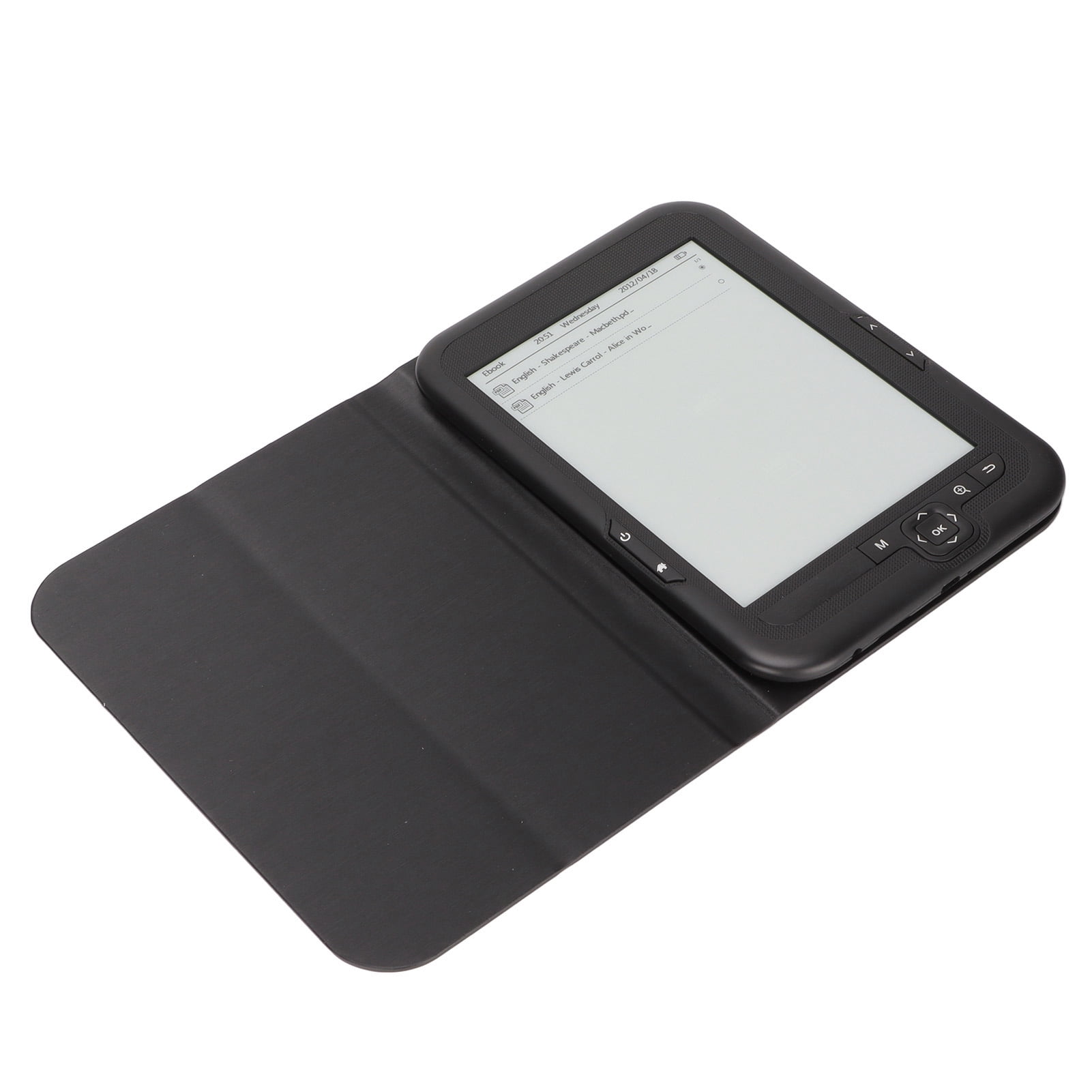 E Reader, 6in 800 X 600 HD E Reader, Ink Screen Protect Eyes Ebook Readers With Protective Case, Support , Music Playback, Electronic Pocketbook Device