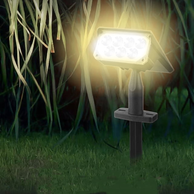 Suncoda Solar Lawn Lamp, Waterproof Solar Light LED Outdoor Solar Courtyard Light Garden Villa Solar Plug-in Light