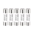 thumbnail image 1 of Unique Bargains Ceramic Cartridge Fuses 6A 250V Ceramic Fuses Fast Blow for Amplifier Energy Saving Lamp Ballast 5pcs, 1 of 4
