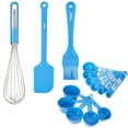 thumbnail image 1 of Pillsbury 14 Pieces Kitchen Baking Tools Utensils Set: Measuring Cups Set, Measuring Spoons Set, Whisk, Silicone Spatula, Silicone Brush, 1 of 4