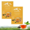 thumbnail image 2 of LEAFLINS TURMERIC GINGER BLACK TEA BAGS (PACK OF 2), 2 of 8