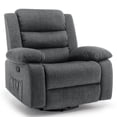 thumbnail image 1 of Korser Oversized Swivel Rocker Recliner Chair for Adults 40.6'' Wide for Living Room,Grey, 1 of 7