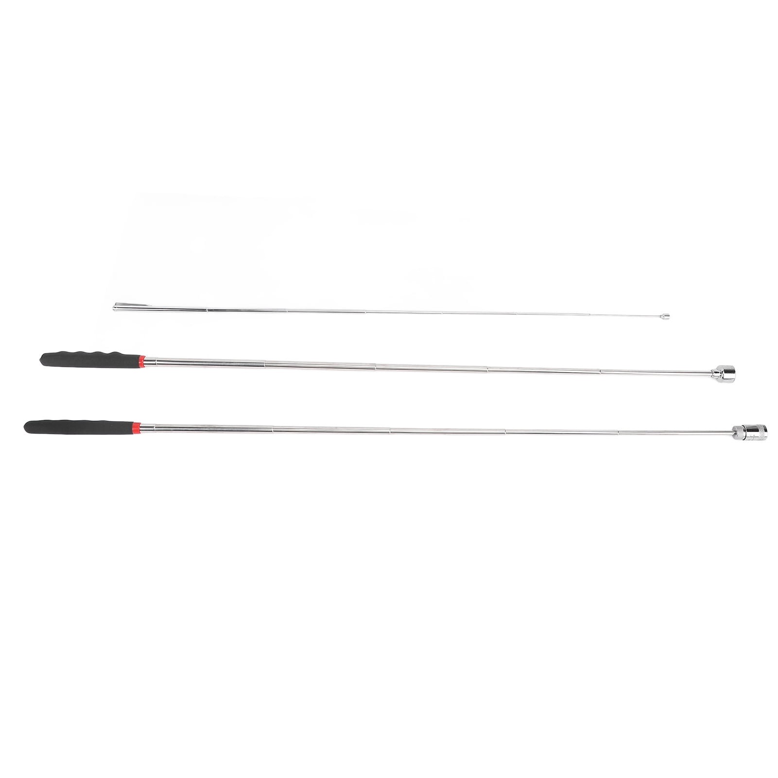 Outil De Ramassage Magnétique 22,4 Cm – Poignée Rouge Uxcell, Pour Réparations Auto Et Atelier