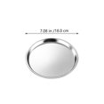 thumbnail image 2 of Stainless Steel Cold Dish Household Food Tray Food Storage Plate Dinner Plate, 2 of 7