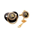 thumbnail image 1 of DPTALR Baby Pacifier 26 Letter Name Initial Clip Silicone Infant Nipple Bling Newborn Pacifier, 1 of 1