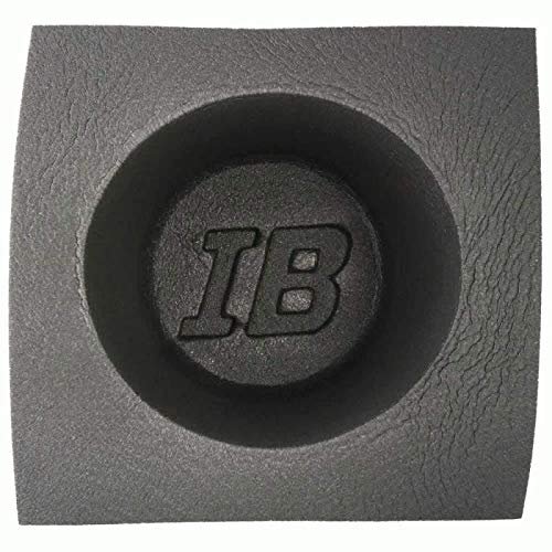 InstallBay Déflecteurs de Haut-Parleur Acoustique 6 1/2 Pouces Cadre Rond Large - Paire