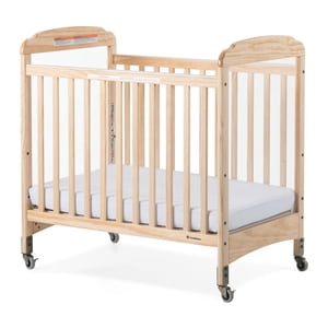 Foundations Next Gen Serenity Crib Compact Clearview à guichet fixe