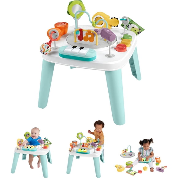 Fisher-Price 3-in-1 Hit Wonder Baby Activity Center & Toddler Play Table with Music & Lights