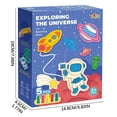 thumbnail image 2 of LSLJS Colorful Dough Set for Kids 3-4 Years Old, World Map Colorful Dough Accessories, Seven Continents Colorful Dough Tool Set for Toddler Boys Girls, 2 of 2
