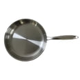 thumbnail image 2 of Hbdhejl Stainless Steel Pan 12 Inch Frying Pan 3 Ply Stainless Steel Frying Pan Fry Pan Stainless Steel Skillet Cooking Pan Oven Skillet Christmas For Man And, 2 of 9
