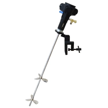INTBUYING Mélangeur de Baril de Réservoir de 50 Gallons, Clip Pneumatique en Acier Inoxydable