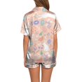thumbnail image 3 of GDREDA Ensemble de Sommeil pour Femmes Dames Mode Décontractée Lapin de Pâques Impression Numérique 3D Pyjama Court Combinaison de Pyjama Femmes Ensembles de Pyjama pyjamas Gris,G, 3 of 4
