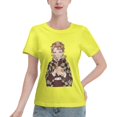 thumbnail image 1 of Women's Basic Short Sleeve T-Shirt Demon Slayer Blade Tanjiro, 1 of 6
