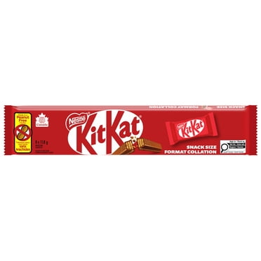 KITKAT Snack Size Bars, Crisp Wafer, Milk Chocolate, Made in a Peanut-free Facility