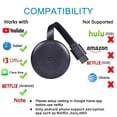 thumbnail image 2 of Google Chromecast Ultra Hd 1080p Hdr Wifi Clé de Diffusion Multimédia pour Téléviseur Lecteur Hdmi, 2 of 3