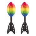 thumbnail image 1 of Lipstore 2x Long Distance Football Mini Soft Football Hand Grip Rockets Ball Howling Foam, 1 of 7