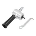 thumbnail image 4 of Metal Sheet Nibbler Drill, Double Head Metal Sheet Cutter High Hardness With Wrench For Circle Cutting Machining, 4 of 8