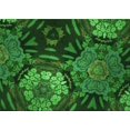 thumbnail image 1 of Ahgly Company Tapis Rectangulaire Lavable en Machine Intérieur Transitionnel Vert Émeraude Profond, 2 Pieds x 4 Pieds, 1 of 7
