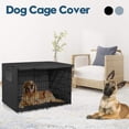 thumbnail image 3 of Housse de Cage pour Chien Imperméable, Robuste, Multi-Tailles, Chenil d'Intimité, Robuste et Douillet, Noir-94*61*63.5CM, 3 of 9