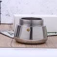 thumbnail image 3 of Stainless Steel Mocha Espresso Latte Percolator Stove Top Coffee Maker Pot Too, 3 of 7