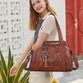 thumbnail image 3 of TIMIFISTote Bag For Women Ladies Large Capacity Handbag Soft Leather Woman Messenger Bags Purses Crossbody, 3 of 4