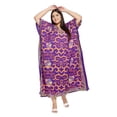 thumbnail image 2 of Caftans Longs pour Femmes Grande Taille Robe Caftan Robe de Soirée Fête Été Plage Robe d'Été Manches Kimono Longues Robes Décontractées en Ligne, 2 of 7