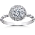 thumbnail image 1 of 1/3ct Diamond McKenna Halo Engagement Ring Setting, 1 of 3