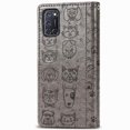 thumbnail image 4 of Étui à Rabat pour FOXDOCK OPPO A52 / A72 / A92, Étui à Rabat en Cuir PU Gaufré Chat et Chien avec Fentes pour Cartes, Support, 4 of 6