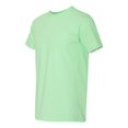 thumbnail image 2 of Gildan Mens Softstyle T-Shirt, M, Mint Green, 2 of 3