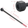 thumbnail image 4 of Bentolin 6602 Differential Bearing Preload Wrench Steel Textured Black Powdercoat Finish, 4 of 4