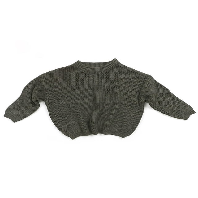 Toddler Baby Fall Winter Sweaters Long Sleeve Knitted Pullover Clothes