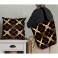 thumbnail image 5 of Soimoi Georgette Viscose Fabric Argyle Check Decor Fabric Printed Yard 42 Inch Wide, 5 of 5
