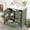 Olive Green, variant on 30.0 Bathroom Vanity with Sink, Olive Green Bathroom Cabinet with Sink and Storage Drawers, Solid Wood and MDF