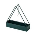 thumbnail image 2 of Oleegame 1PC Spoon And Lid Rest Reel Stand Portable Triangular Recycling Tray Outdoor Vertical Stand Swimming Pool Terrace Fire Coil Tray Holder Green, 2 of 9