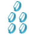 thumbnail image 1 of braveheart Replacement Strap Skin-friendly Wear-resistant Smart Wrist Strap Sport Bracelet Easy Installment Replacement for Mi 3 Light Blue 5Set, 1 of 6