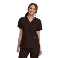 thumbnail image 1 of Landau Haut de Blouse Médicale pour Femmes : 4 Poches, Coupe Classique Décontractée, Col en V Durable 8219, 1 of 1