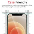 thumbnail image 2 of Vultic [2 Pack] Screen Protector for iPhone 12 Mini (5.4 inch) [Case Friendly], Tempered Glass Film Cover, 2 of 5