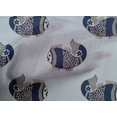 thumbnail image 4 of oneOone Organic Cotton Voile Fabric Fish Block Printed Craft Fabric BTY 42 Inch Wide, 4 of 4
