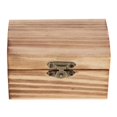 thumbnail image 2 of lionlar Wooden Jewelry Box Plain Unfinished Box Storage Case Organizer Retro, 2 of 9