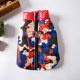 thumbnail image 1 of Dog Winter Jacket Reversible Warm Vest with Leash Harness Opening for All Season Outdoor Adventures, 1 of 5