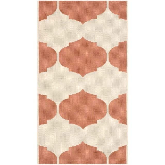Safavieh Tapis Beige Intérieur Extérieur - 2 Pieds7 Pouces x 5 Pieds