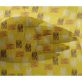 thumbnail image 4 of oneOone Viscose Chiffon Fabric Brush Stroke Ikat Decor Fabric Printed BTY 42 Inch Wide, 4 of 4