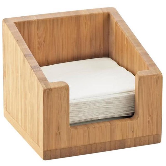 Cal Mil 3309-60 Bamboo Napkin Holder - Beige