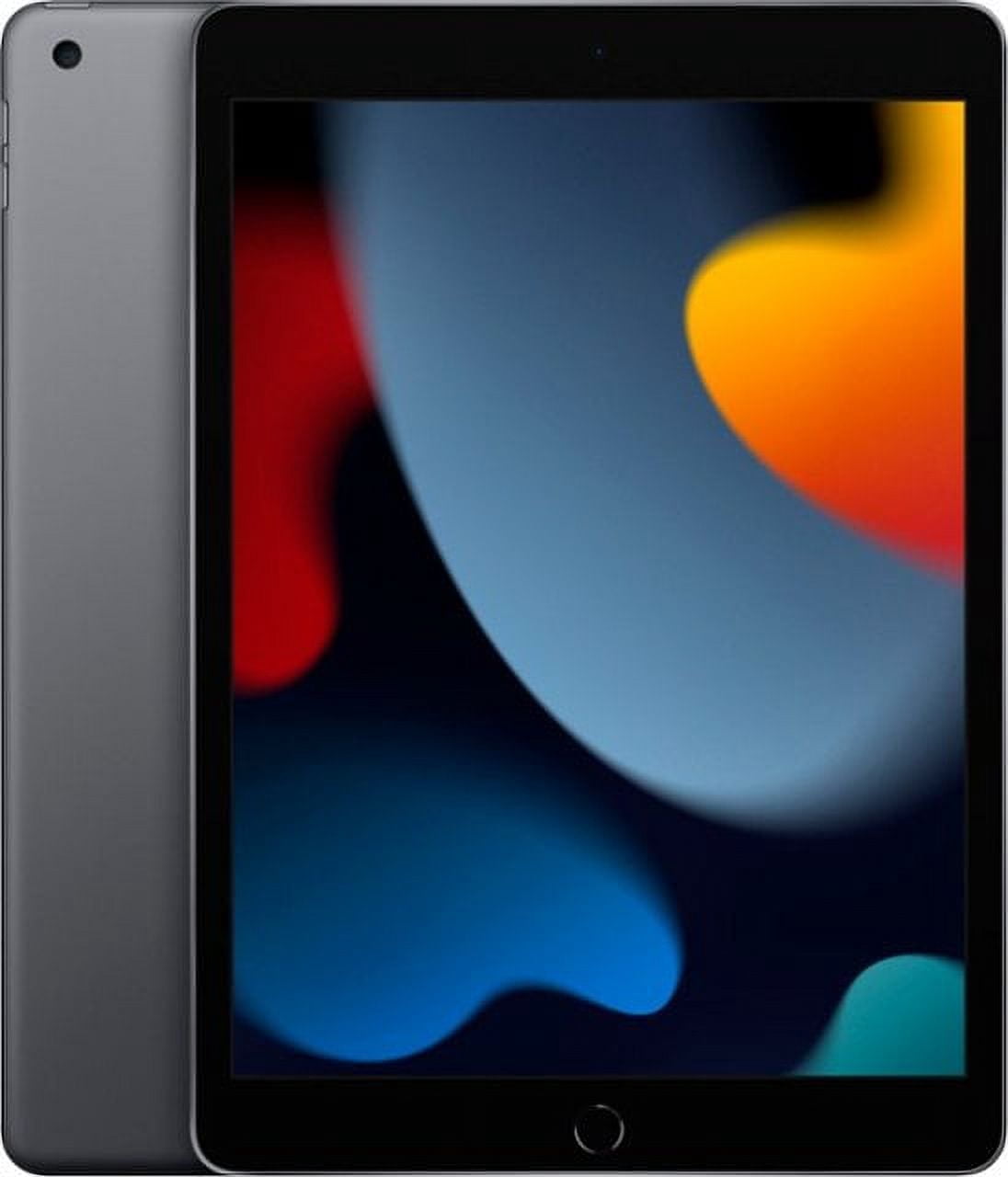 Restored Apple 10.2-Inch iPad (9th Gen) with Wi-Fi - 64GB - Space Gray - MK2K3LL/A (Refurbished)
