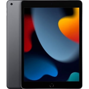 Restauré Apple 10,2 pouces iPad (9th Gen) avec Wi-Fi - 64GB - Space gris - MK2K3LL/A (Rénové)