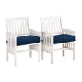thumbnail image 4 of Chaises et table basse d’extérieur Miramar de CorLiving en bois dur, 4 of 9