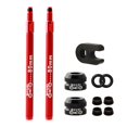 thumbnail image 2 of S SERENABLE Road Bike Tubeless Tire Presta Extender Universal Vacuum Tire 2Pcs 2Pcs 80mm Red, 2 of 9