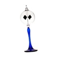 thumbnail image 2 of ziyahi Solar Crookes Radiometer Glass Desktop Ornament Entrance Yellow for Shelf Bookshelf Blue 9x21 cm, 2 of 6