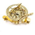thumbnail image 1 of Sundial Compass Cadran Solaire en Laiton Massif, 1 of 6