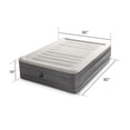 thumbnail image 2 of INTEX 18" Queen TruAire TPU Comfort-Plush Airbed w/ Built-in Pump; Lightweight, PVC-Free, with 2-Year Warranty, 2 of 3